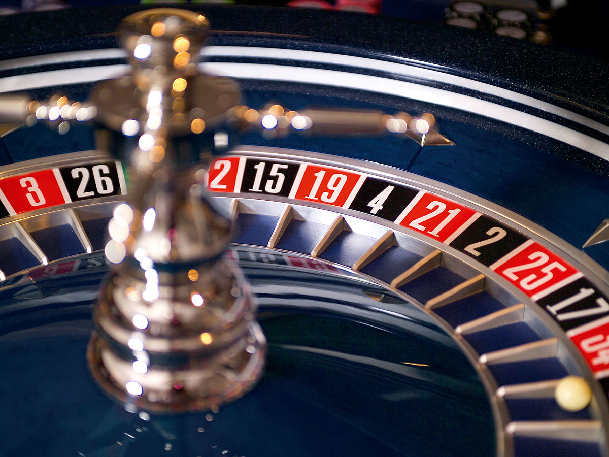 Roulette Tisch im Casino