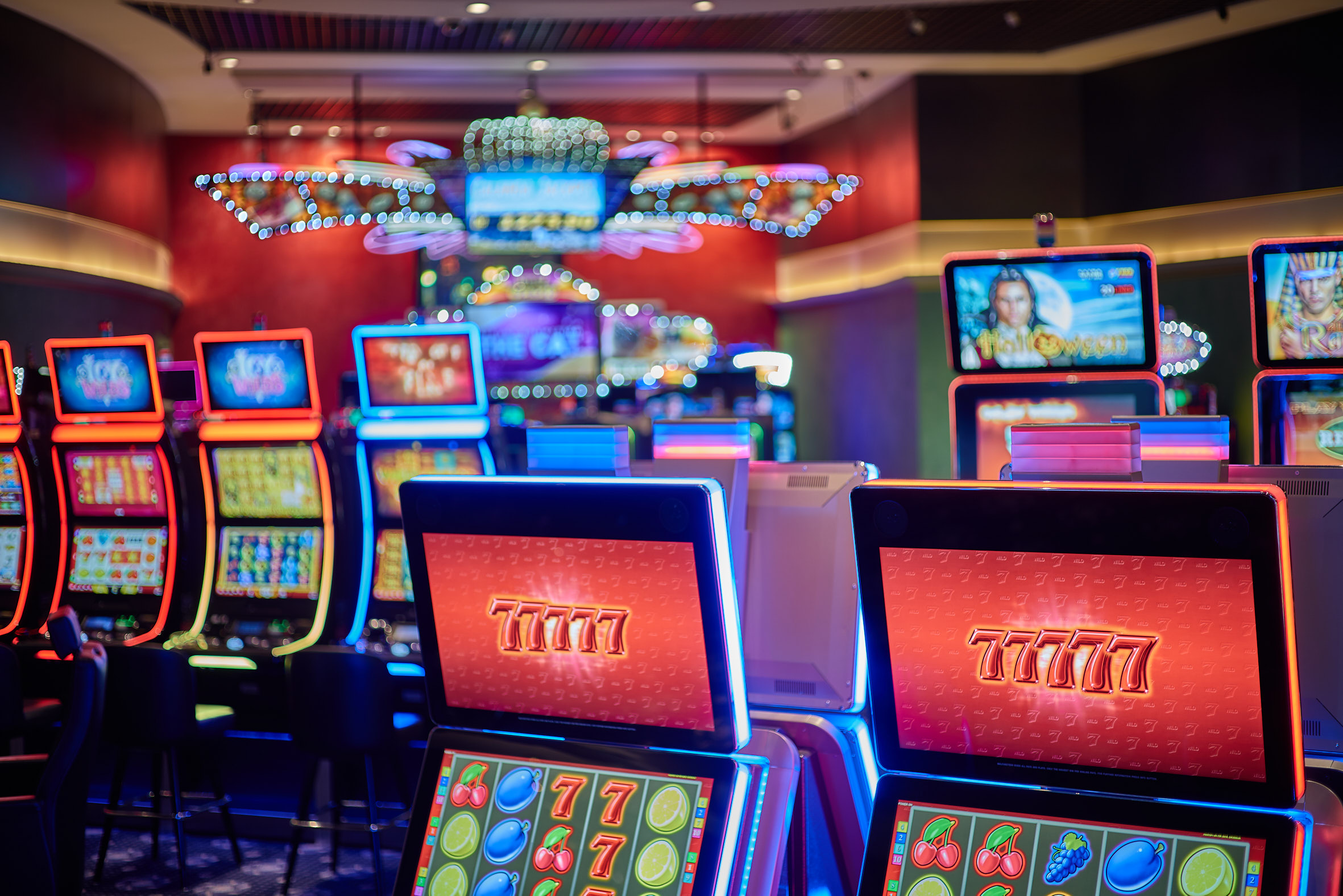 Spielautomaten im Casino Bad Ragaz